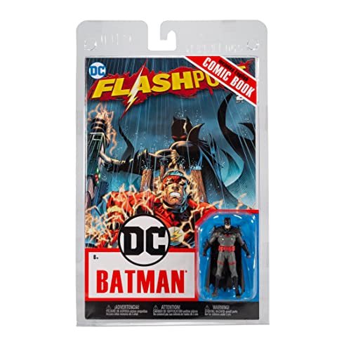 McFarlane Toys - DC Direct Page Punchers Aquaman 3in Figure with Flashpoint Comic