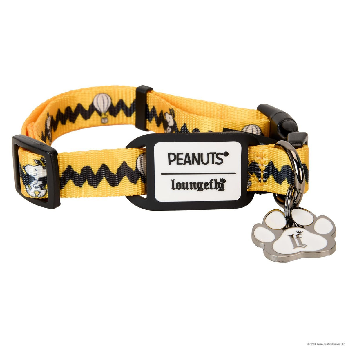 Loungefly Peanuts 75th Anniversary Snoopy Dog Collar (Medium)