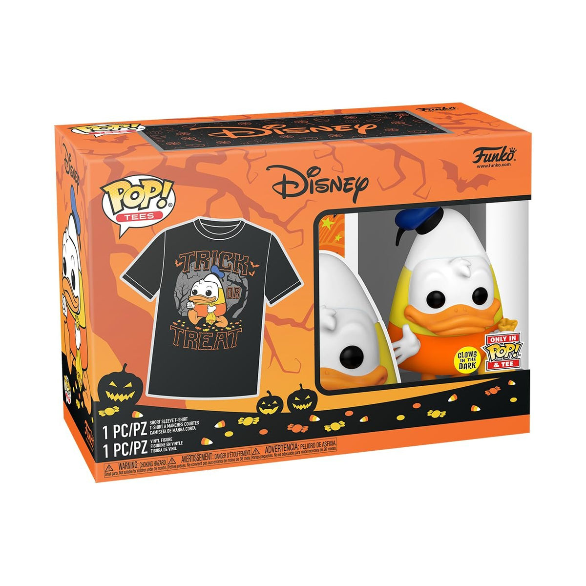 Funko Pop! & Tee: Disney - Halloween Donald Duck - 2XL