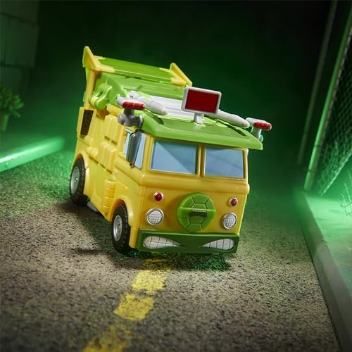 Transformers Collaborative Teenage Mutant Ninja Turtles x Toy Party Wallop, 7-inch Action Figure, 8+