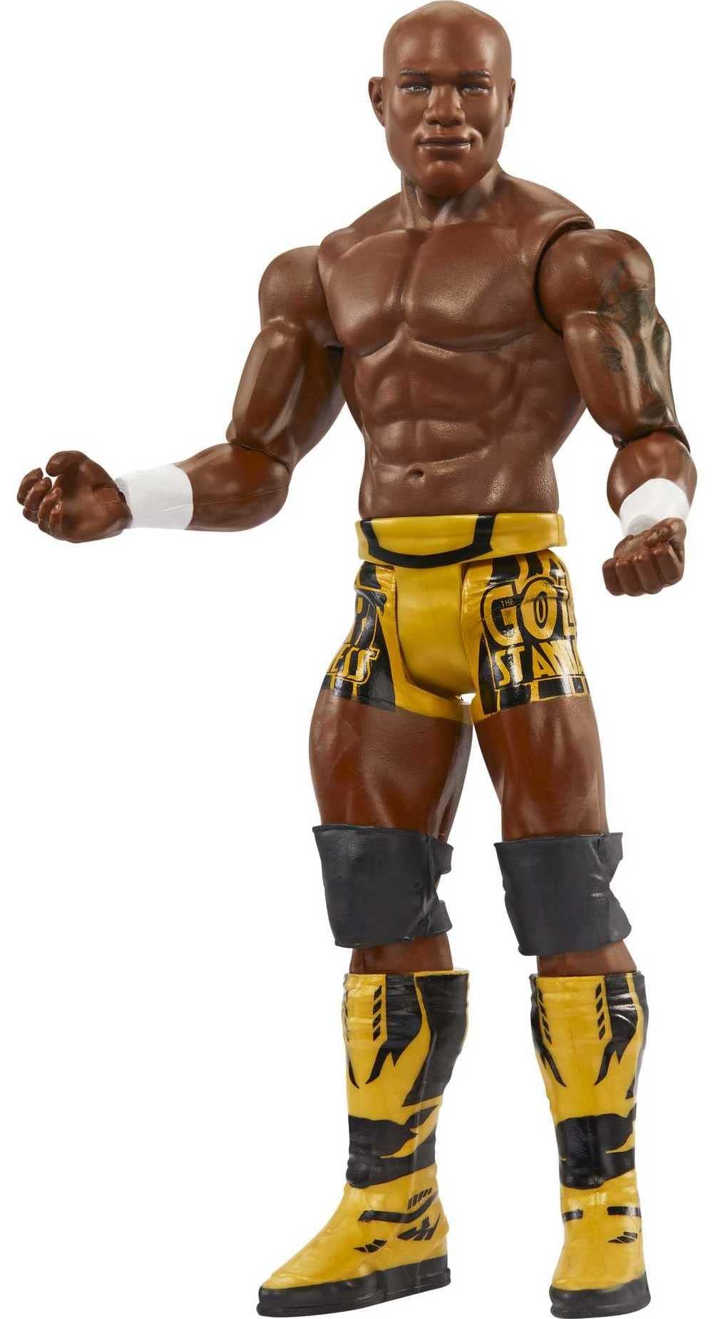 Mattel WWE Basic Action Figure, Shelton Benjamin, Posable 6-inch Collectible for Ages 6 Years Old & Up