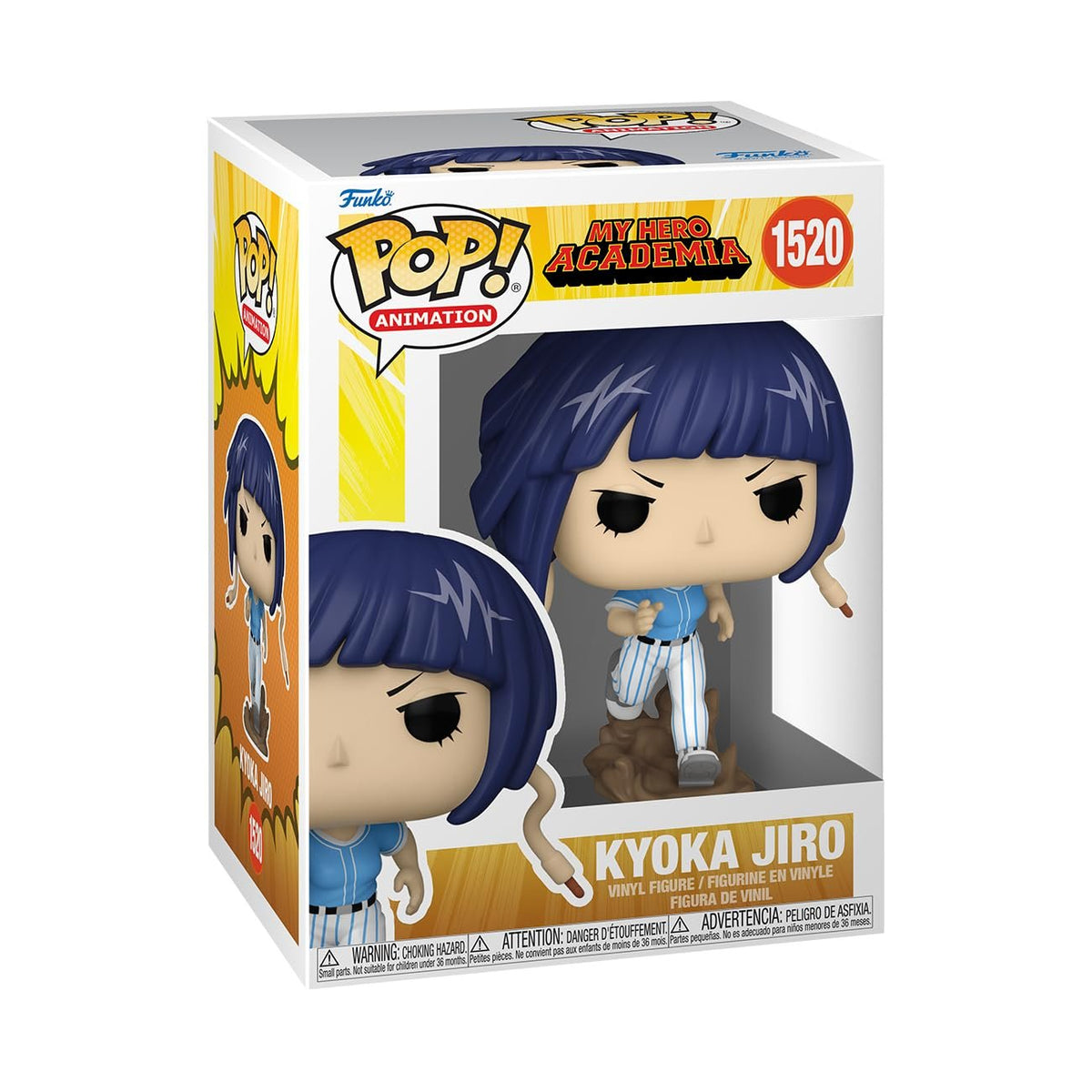 Funko POP! Animation: My Hero Academia (MHA) - Hero League Baseball - Kyouka Jiro - Collectable Vinyl Figure - Gift Idea - Official Merchandise - for Kids & Adults - Anime Fans