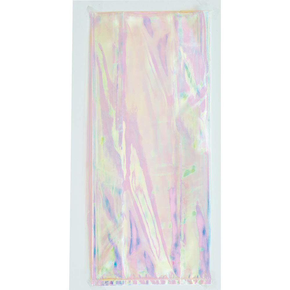 Unique Iridescent Cellophane Bags | 11" x 5" | 10 Pcs