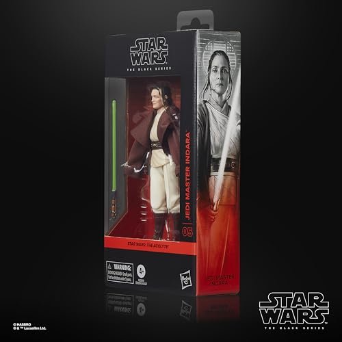 STAR WARS The Black Series Jedi Master Indara, The Acolyte Collectible 6 Inch Action Figure