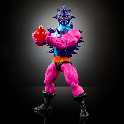 Mattel Masters of the Universe Origins Cartoon Collection Action Figure & Accessories Set, Spikor 5.5-inch Collectible Toy with Mini-Comic