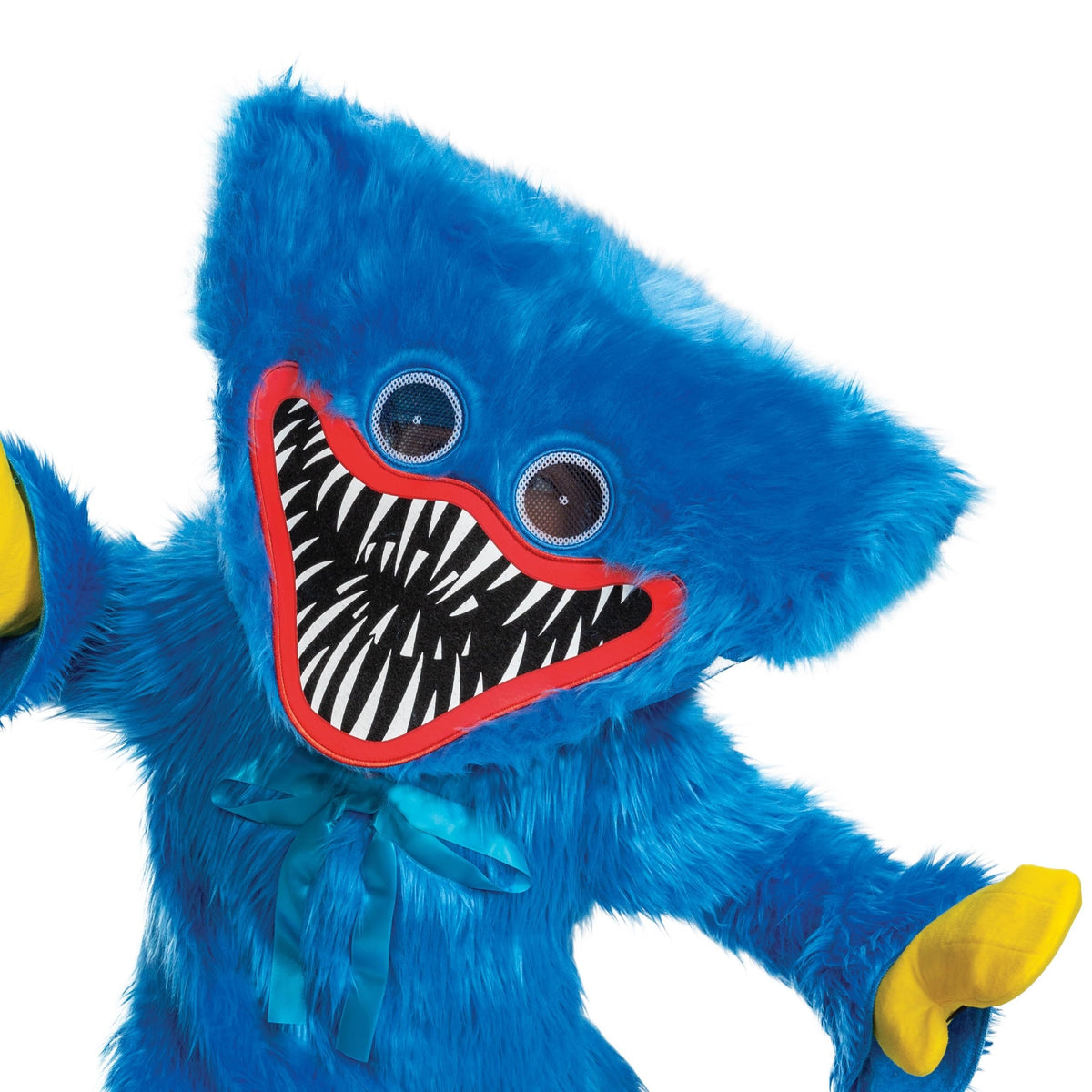 Disguise Huggy Wuggy Costume, Official Poppy Playtime Deluxe Kids Costume with Headpiece