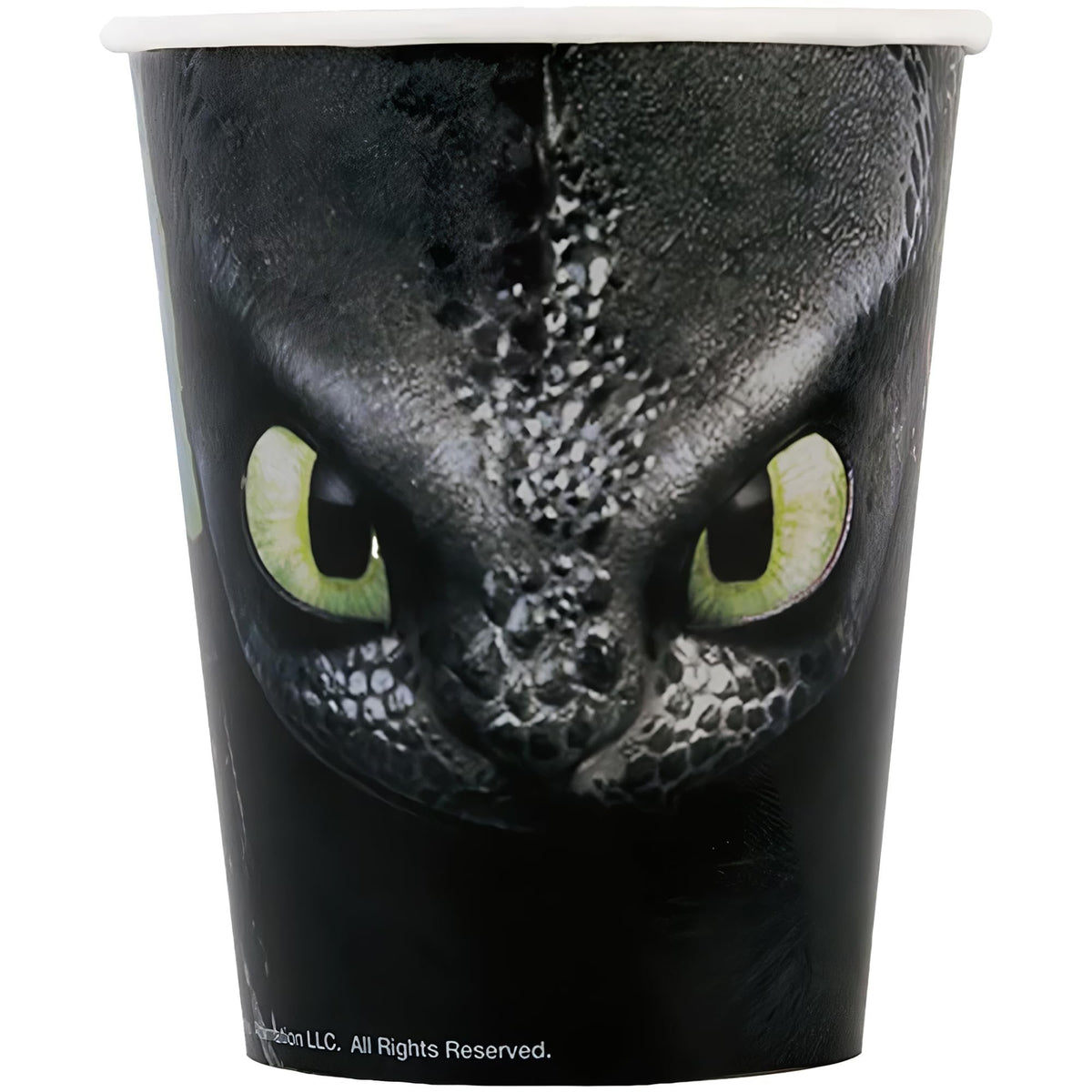Unique Disposable Paper Cups - 9 Oz, How to Train Your Dragon, 8 Pcs