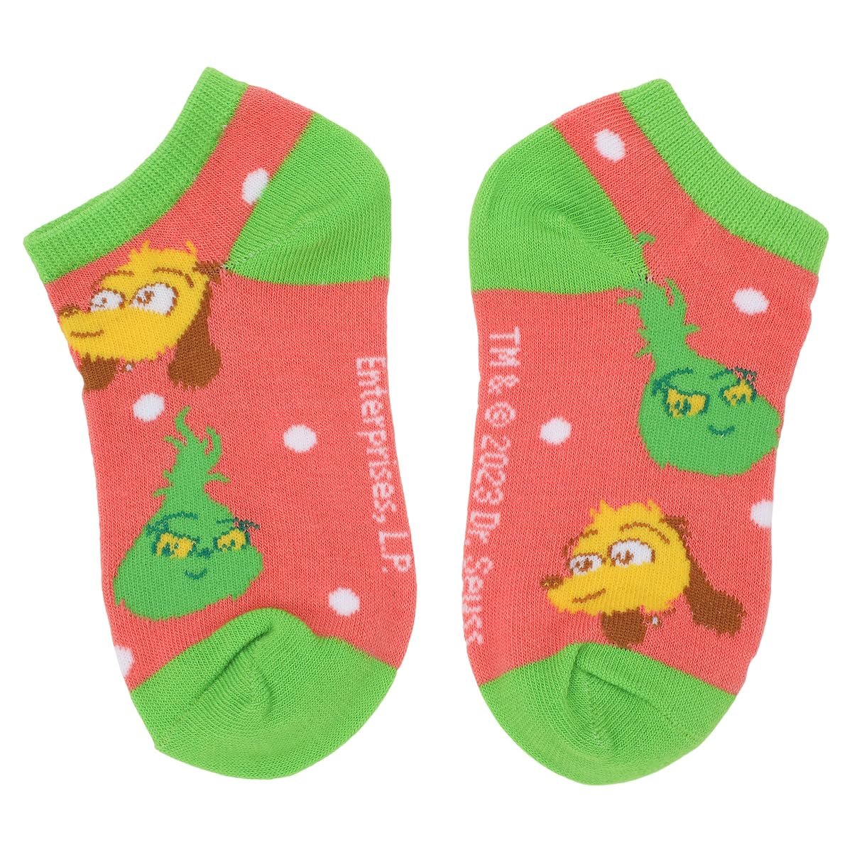 Bioworld Youth Grinch Ankle Socks 6-Pack