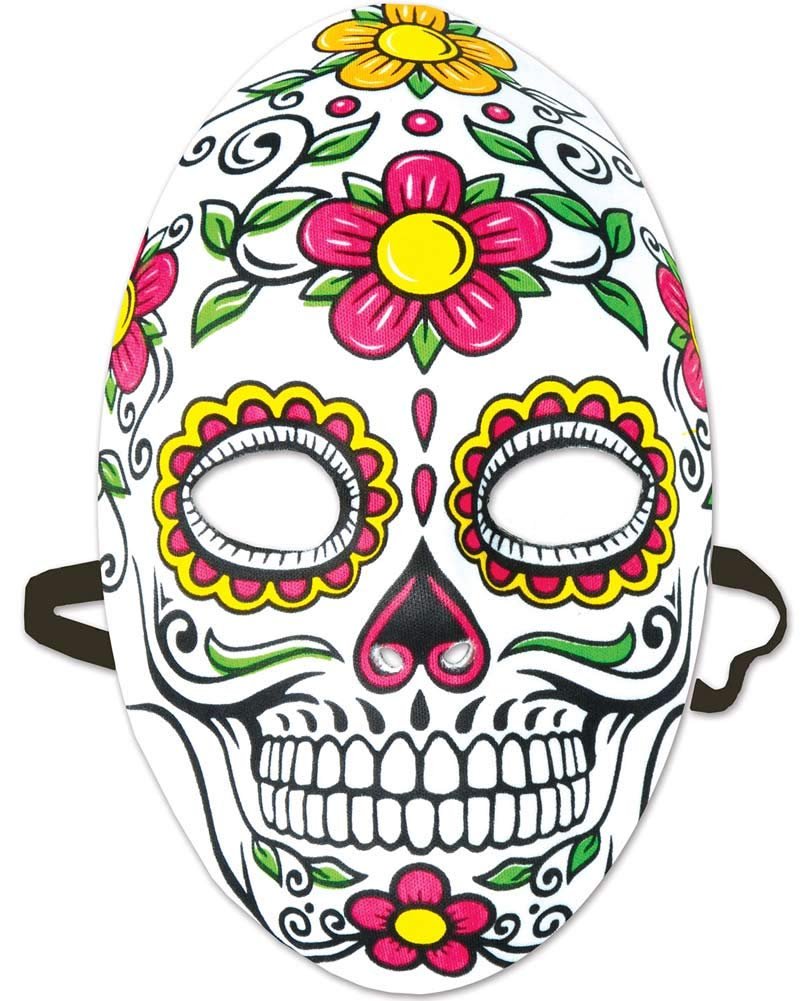 Beistle Day of The Dead Mask