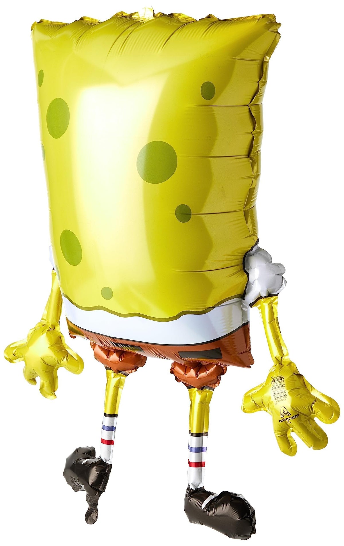 Anagram International M6398901 SpongeBob Square Pants Shape Balloon Pack, 28&quot;