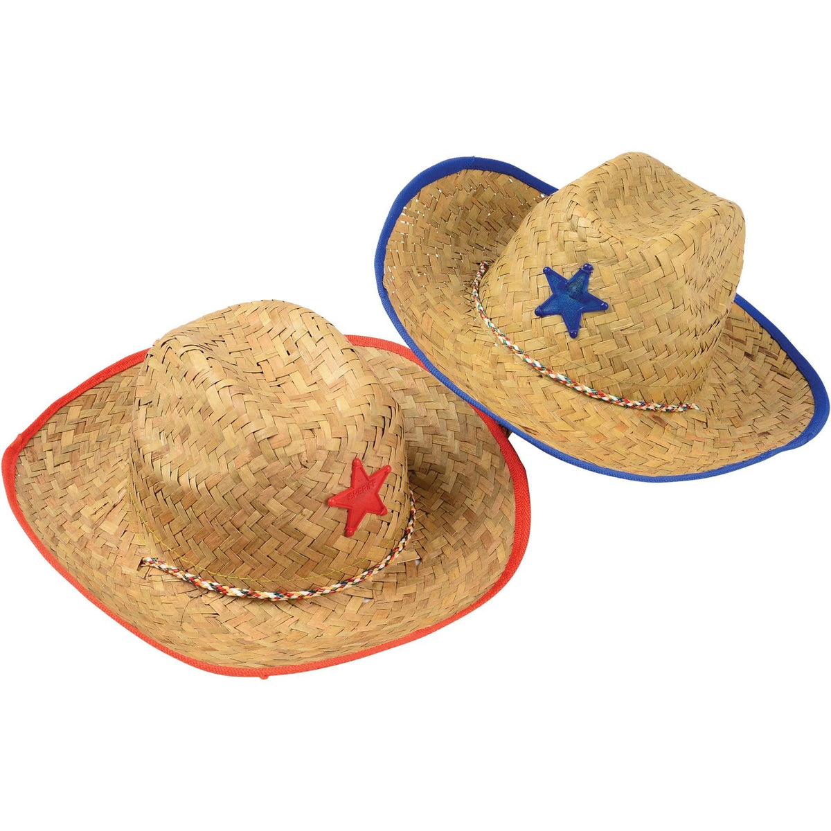 S&amp;S Worldwide Children&#39;s Sheriff&#39;s Hat (1 ct) (1 per package),Red or Blue