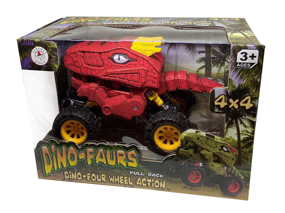 Aeromax Dino-Faur Pull Back Dinosaur Truck