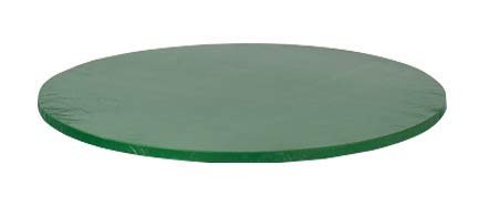 Kwik-Covers 30" Round Fitted Plastic Table Covers, Bundle of 5 (Hunter Green)
