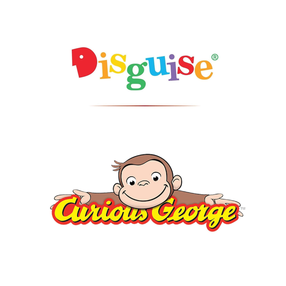 Disguise Curious George Costume for Kids, Official Curious George Costume, Toddler Size Small (2T)