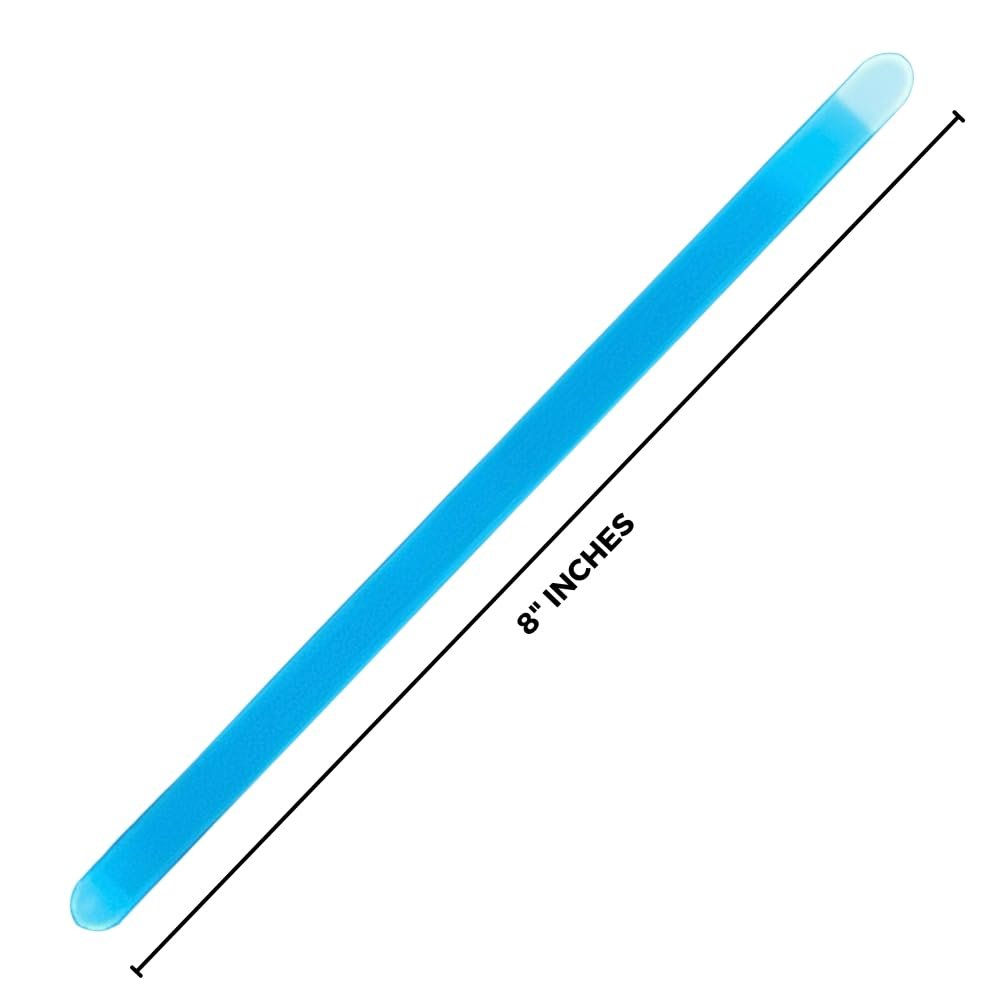 Blue Glow Stick Tube - 8" (Pack of 36) – Long-Lasting, Non-Toxic & Eco-Friendly - Perfect for Parties