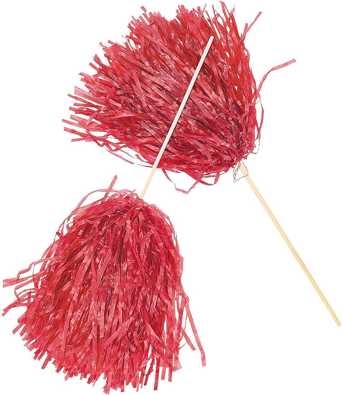 Red Stadium Cheer Pom-Pom