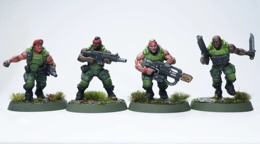 Reptilian Overlords: SpaceNam (20 Figures) Multi-Part Hard Plastic (HIGH Impact POLYSTYRENE) 28MM Figures - Made in The USA…