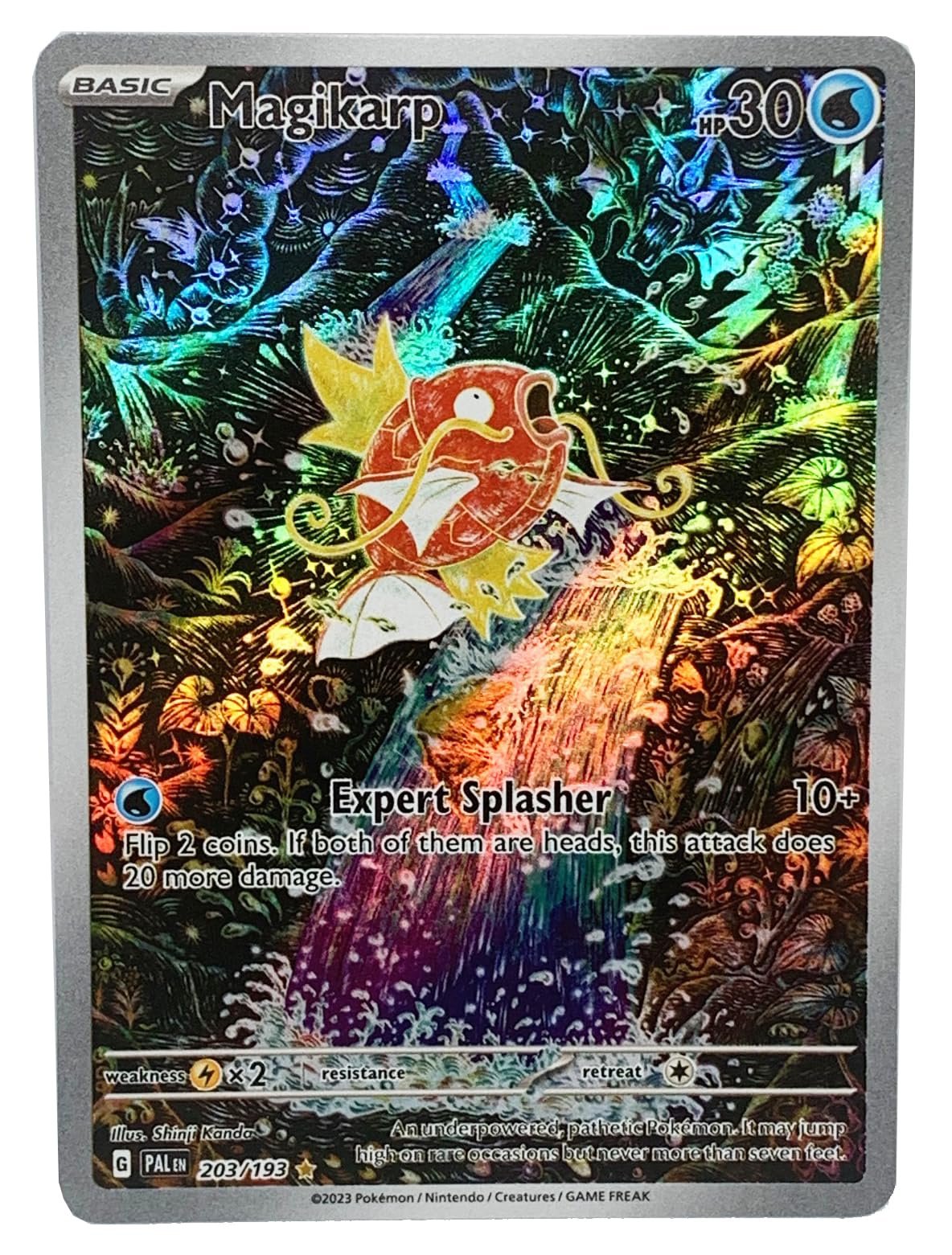 Pokemon - Magikarp 203/193 - Paldea Evolved - Illustration Rare - Alternate Art Card