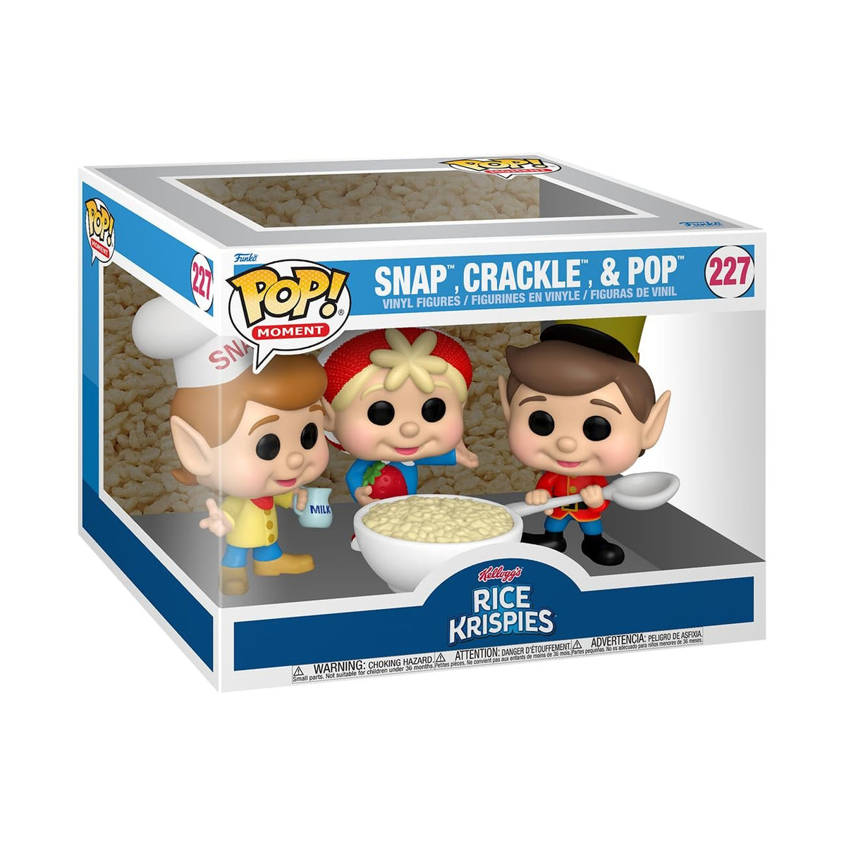 Funko Pop! Moment: Kellogg's - Rice Krispies, Snap, Crackle, & Pop