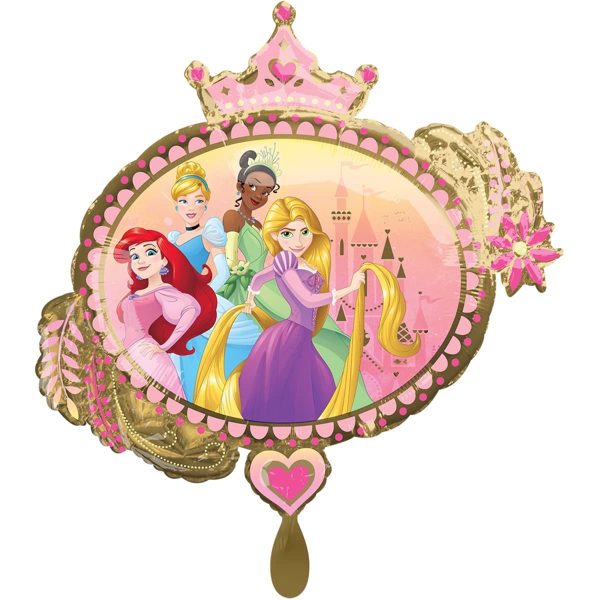Mayflower Princess Once Upon A Time Mylar Party Foil Balloon, 34&quot;, Multicolor