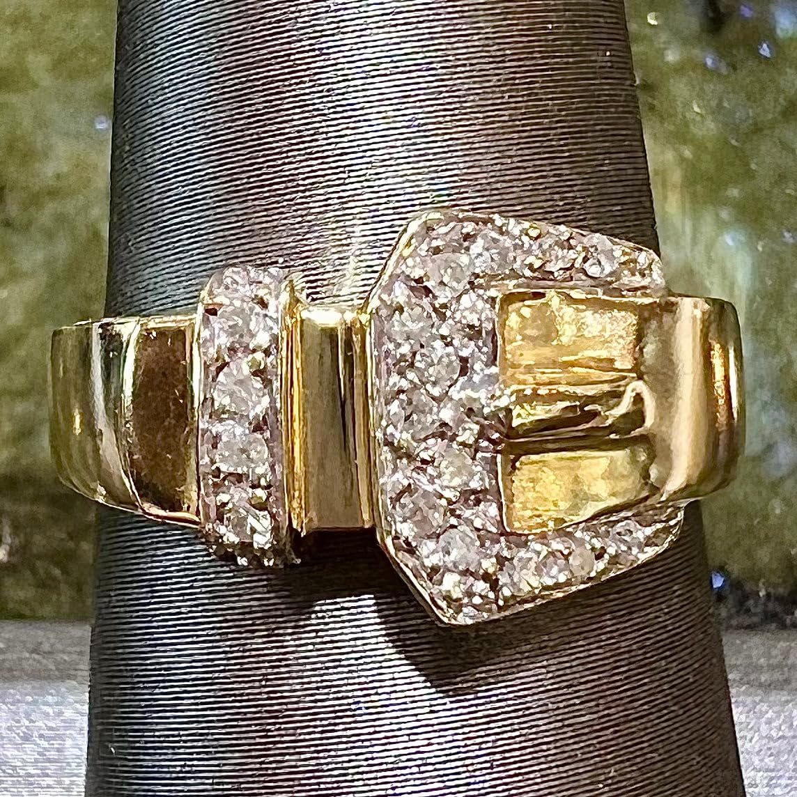 Golden Belt Knuckle Buckle Mens 35 Mm Replacement Finger Lock For Belt