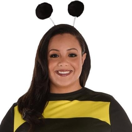 Amscan womens Black & Yellow Queen Bee Costume Set - Perfect for Parties & Themed-events