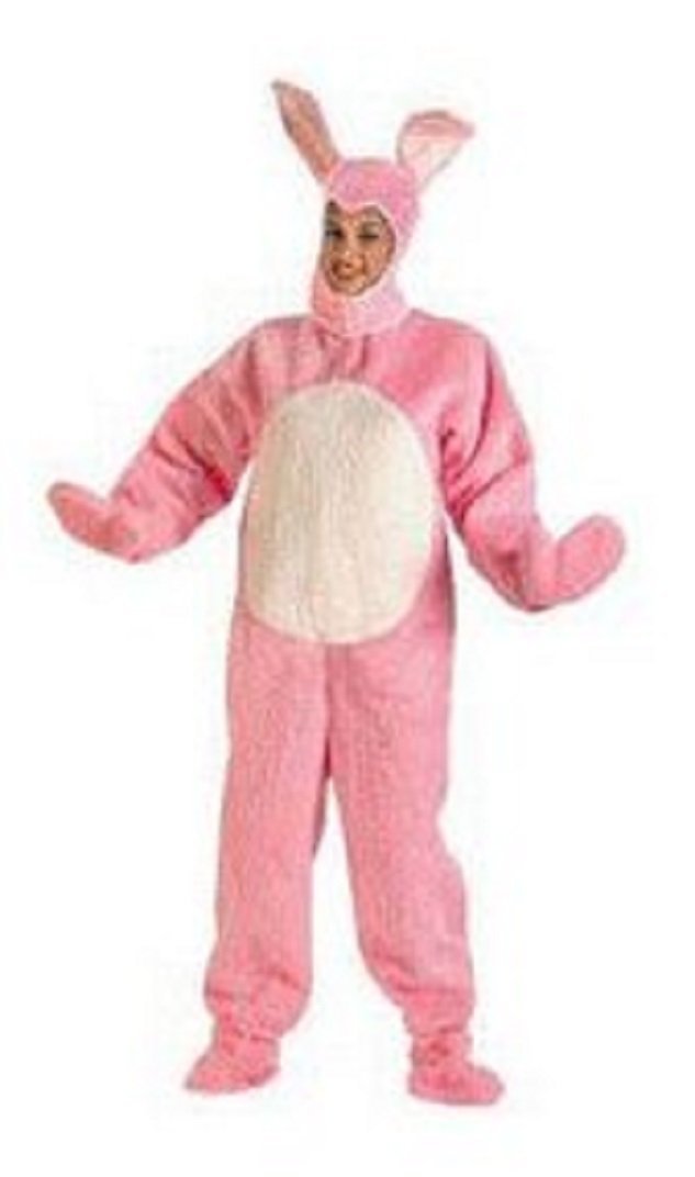 Bunny Pink Open Face Adult Costume