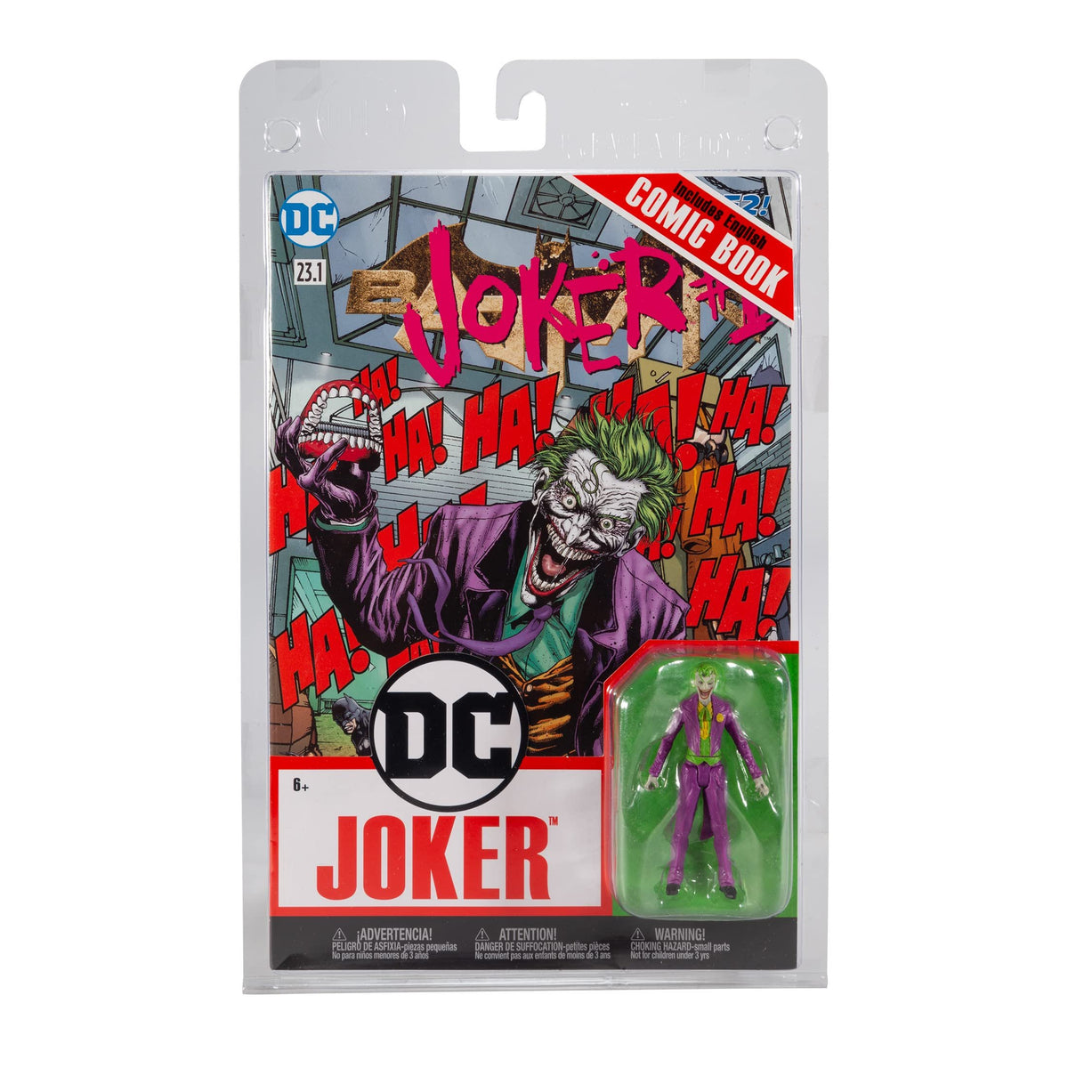 McFarlane Toys - DC Direct Page Punchers Aquaman 3in Figure with Flashpoint Comic