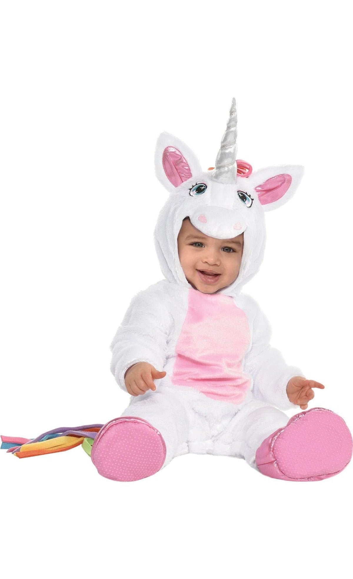 Amscan baby-girls Infant Pink Unicorn Costume Set - 1 Set - Perfect for Memorable Photos & Events