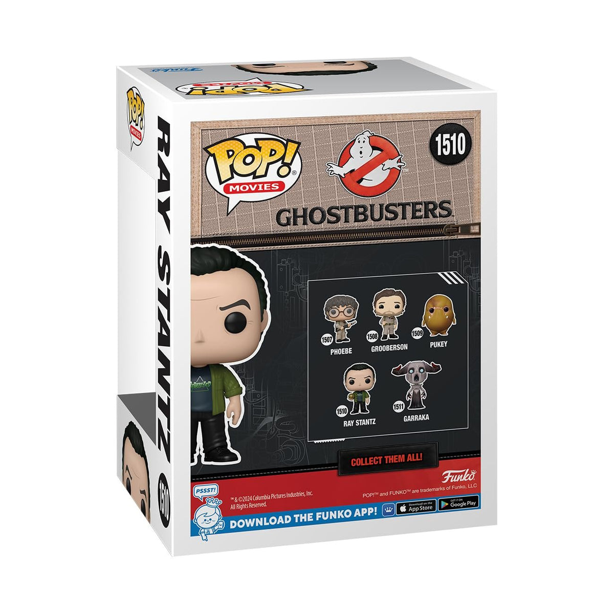 Funko POP! Movies: Ghostbusters: Frozen Empire - Ray Stantz - Glow in The Dark - Collectable Vinyl Figure - Gift Idea - Official Merchandise - for Kids & Adults - Horror Fans