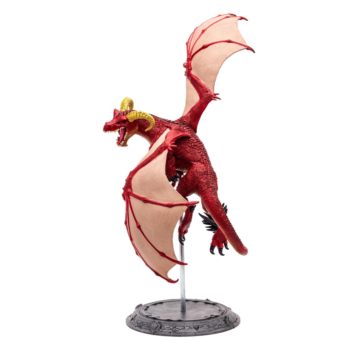 McFarlane Toys - World of Warcraft Red Highland Drake and Black Proto-Drake 2pk 1:12 Scale Posed Figures