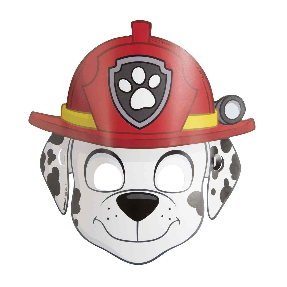 Assorted Paw Patrol Party Paper Masks (Pack Of 8) - Durable & Fun Party Favors & Gifts For Kids, Great For Themed Parties & Events - One Size Fits Most