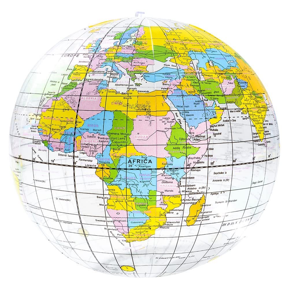 16" CLEAR GLOBE INFLATE