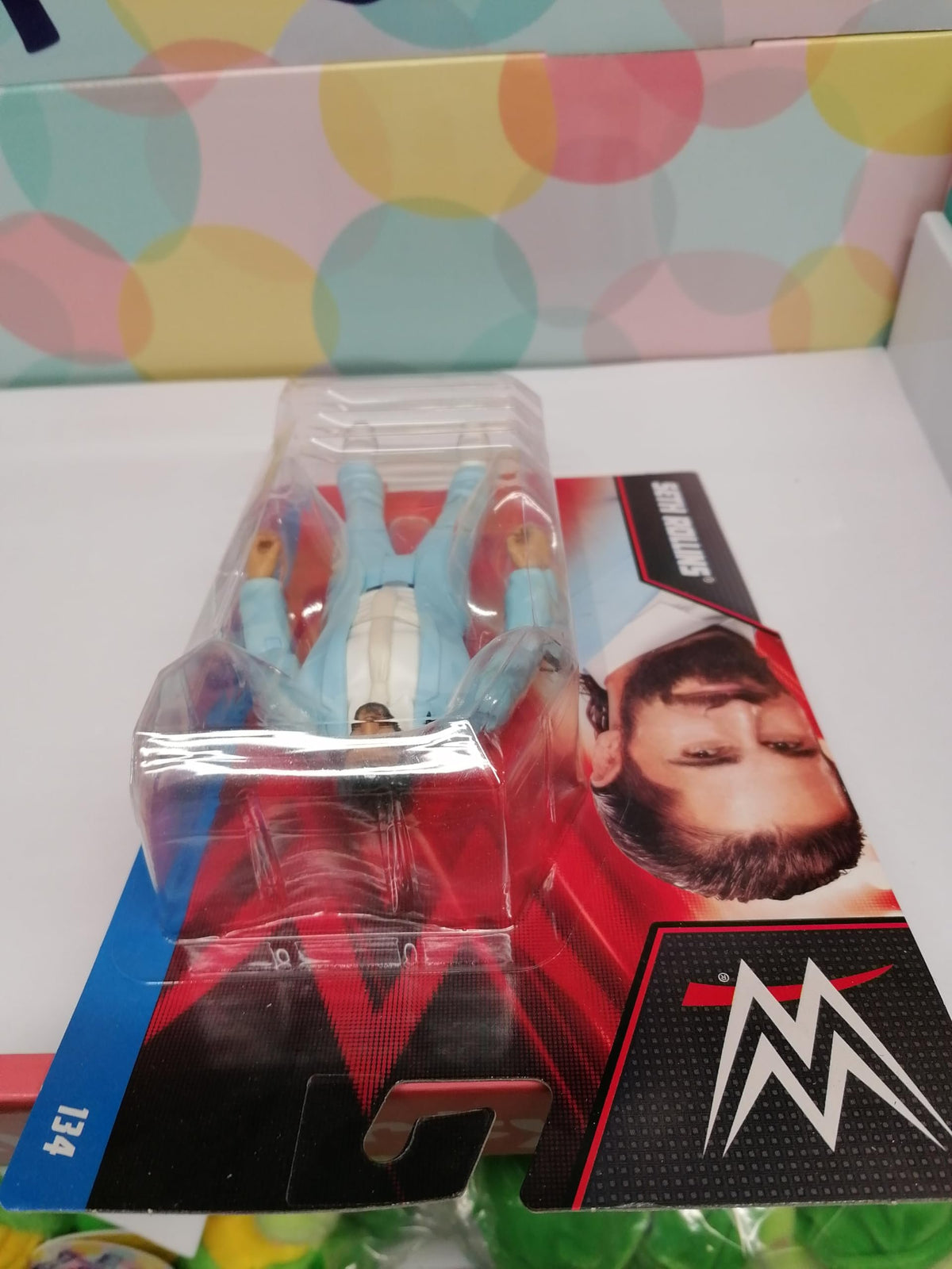 Mattel WWE Basic Action Figure, Seth Rollins, Posable 6-inch Collectible for Ages 6 Years Old & Up