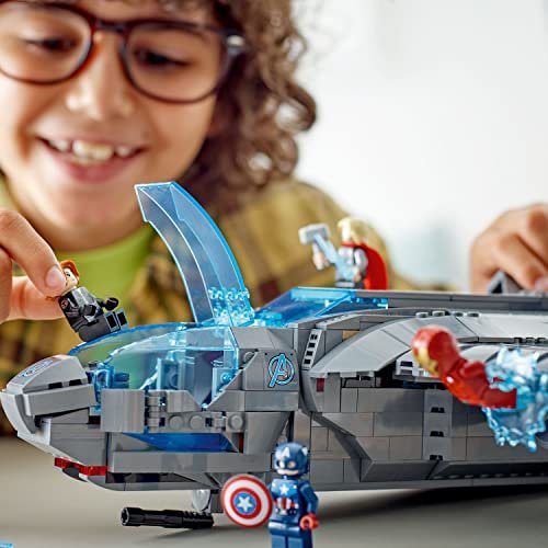 Lego Marvel The Avengers Quinjet Kid Super Hero toy building block