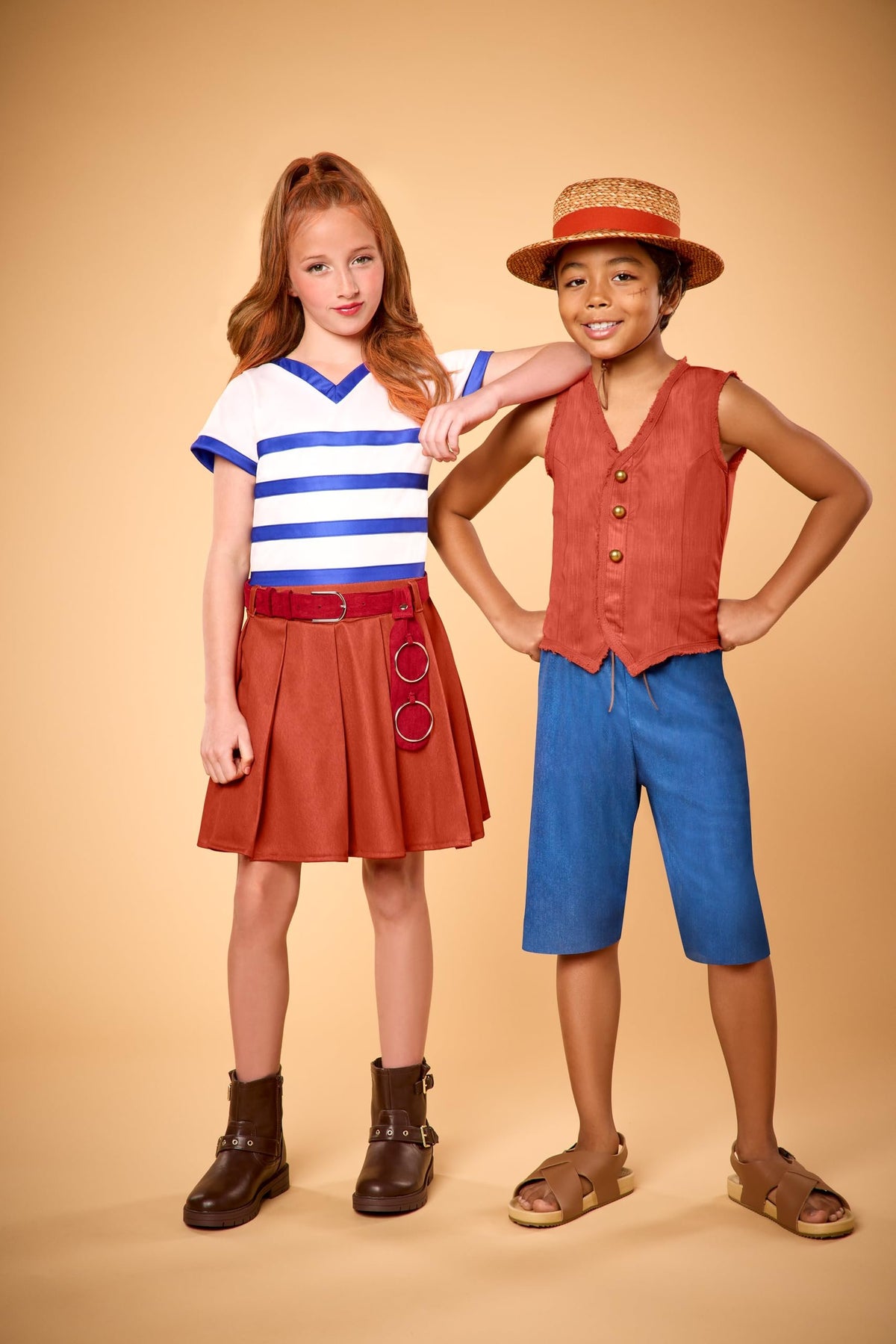 InSpirit Designs One Piece Kids Monkey D. Luffy Costume | Officially licensed | One Piece Live Action | Anime Costumes