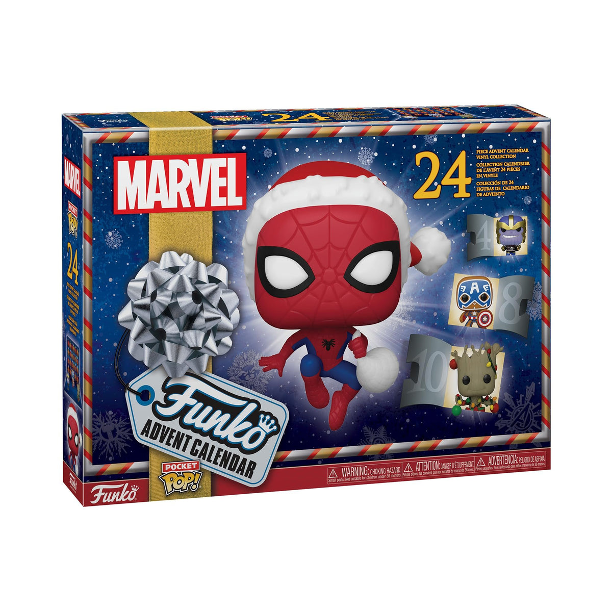 Funko Pop! Advent Calendar: Marvel - 24 Days of Surprises - Collectible Vinyl Mini Figures - Mystery Box - Gift Idea - Holiday Present for Girls, Boys & Kids - Christmas Countdown