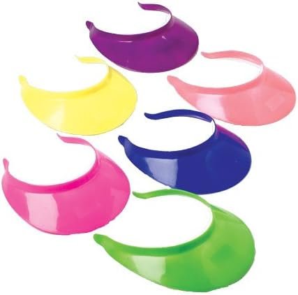 Neon Plastic Visors