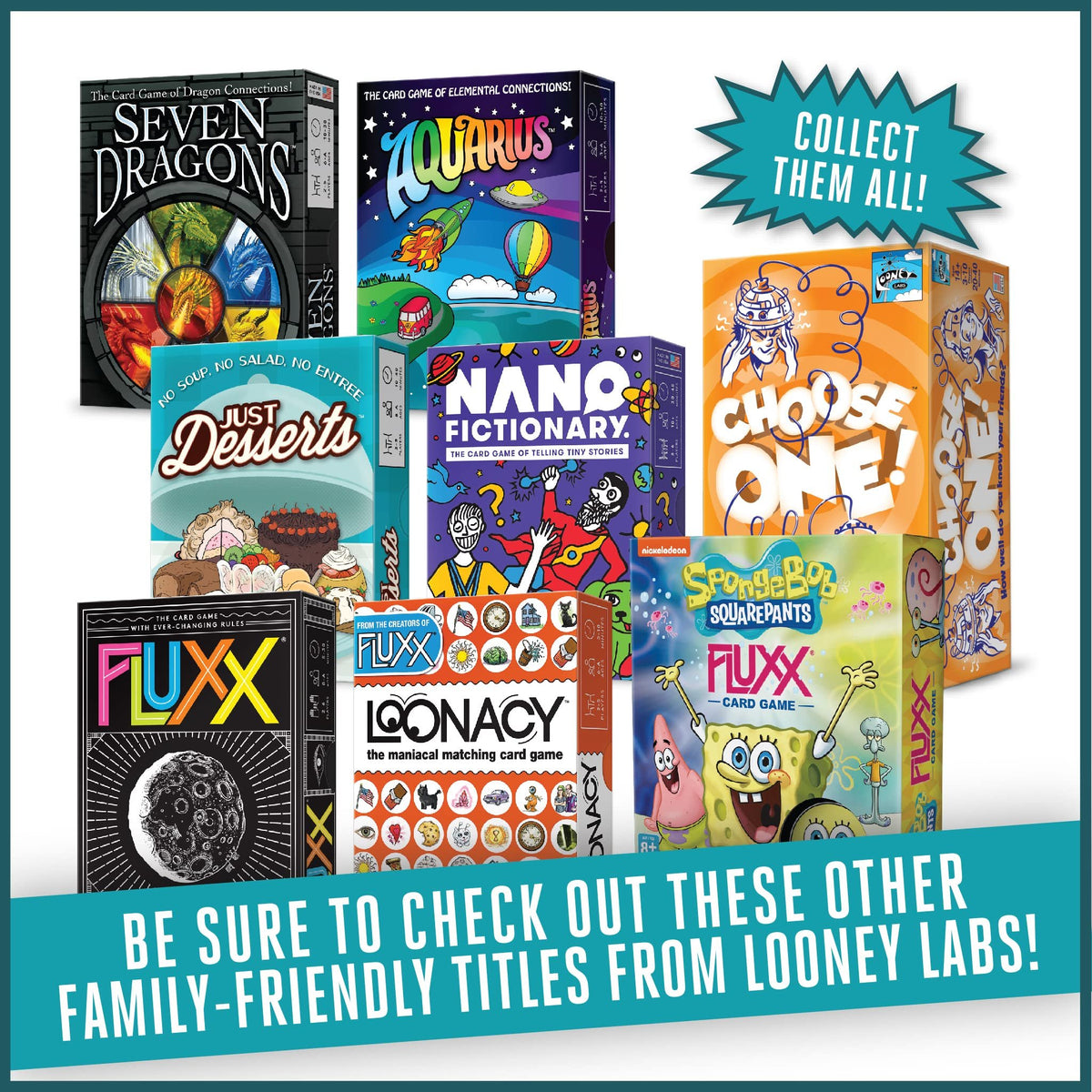 Looney Labs Just Desserts Card Game - Flavorful Expansion and New Characters