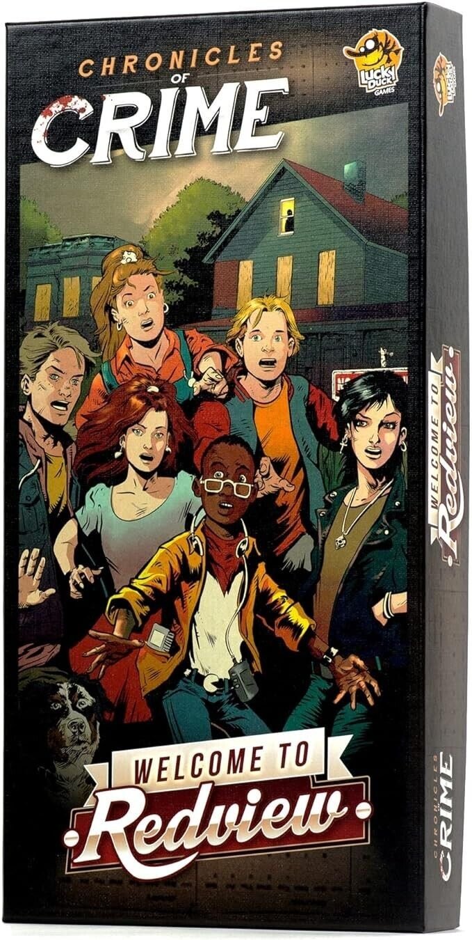 Chronicles of Crime Welcome to Redview Board Game EXPANSION | Mystery Game
