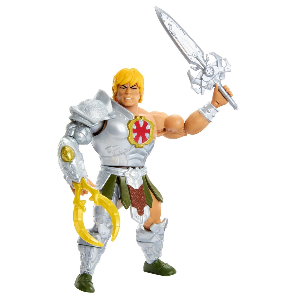Masters of the Universe Origins Action Figure &amp; Accessory, Rise of Snake Men Armor He-Man &amp; Mini Comic Book, 5.5 inch