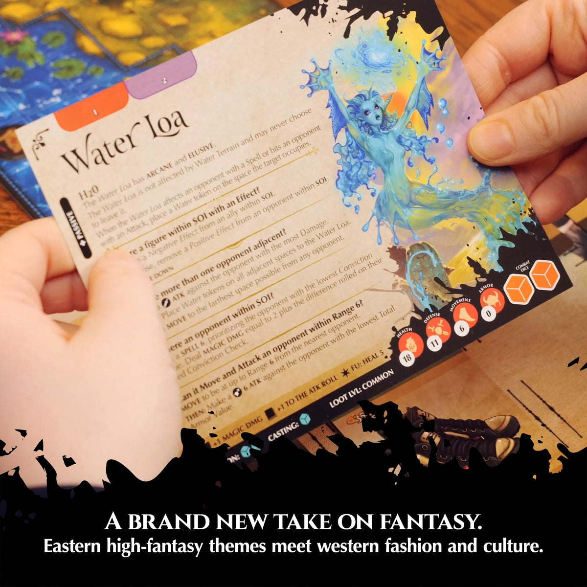 Middara Unintentional Malum: Act 1 (v.1.2) - Fully Cooperative Fantasy Board Game for Friends &amp; Family - Includes 400 Unique Illustrations, 60+ Encounters &amp; More - Dungeon Crawler Game (1-4 Players)
