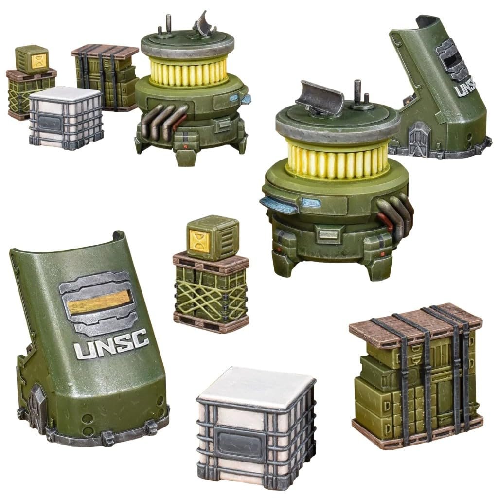 mantic Games, Halo Flashpoint Miniature: UNSC Scenery Set
