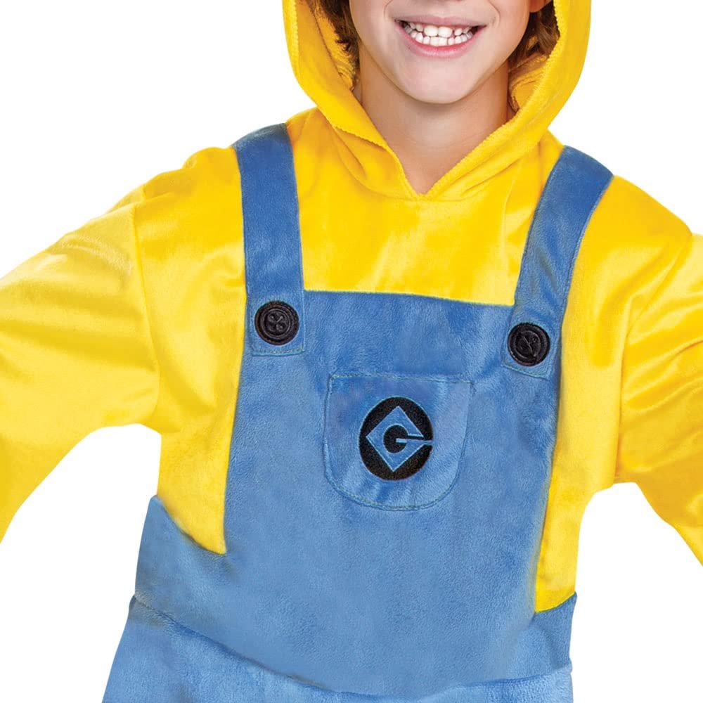 Disguise Kevin Minion Costume for Kids, Official Minions Rise of Gru Outfit and Headpiece