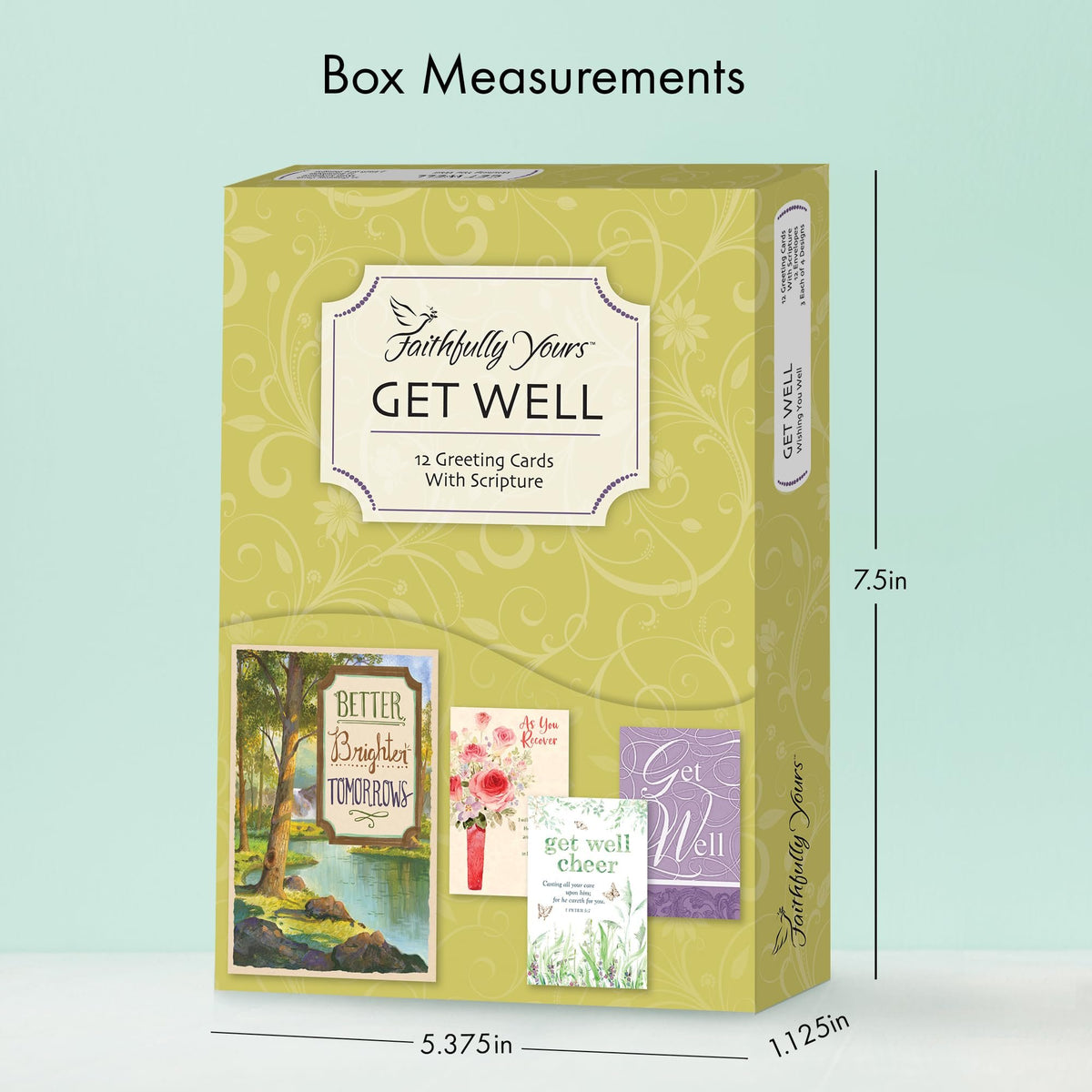 Designer Greetings Faithfully Yours Boxed Everyday Assortment Cards