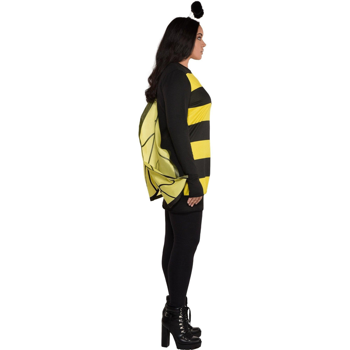 Amscan womens Black & Yellow Queen Bee Costume Set - Perfect for Parties & Themed-events