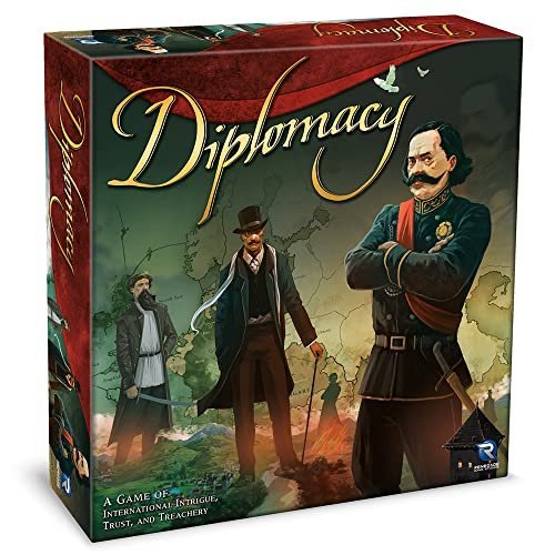 Renegade Game Studios Diplomacy - Renegade, Europe 20th Century Strategy Board Game of Alliances &amp; Betrayal, Ages 12+, 2-7 Players, 4 Hrs