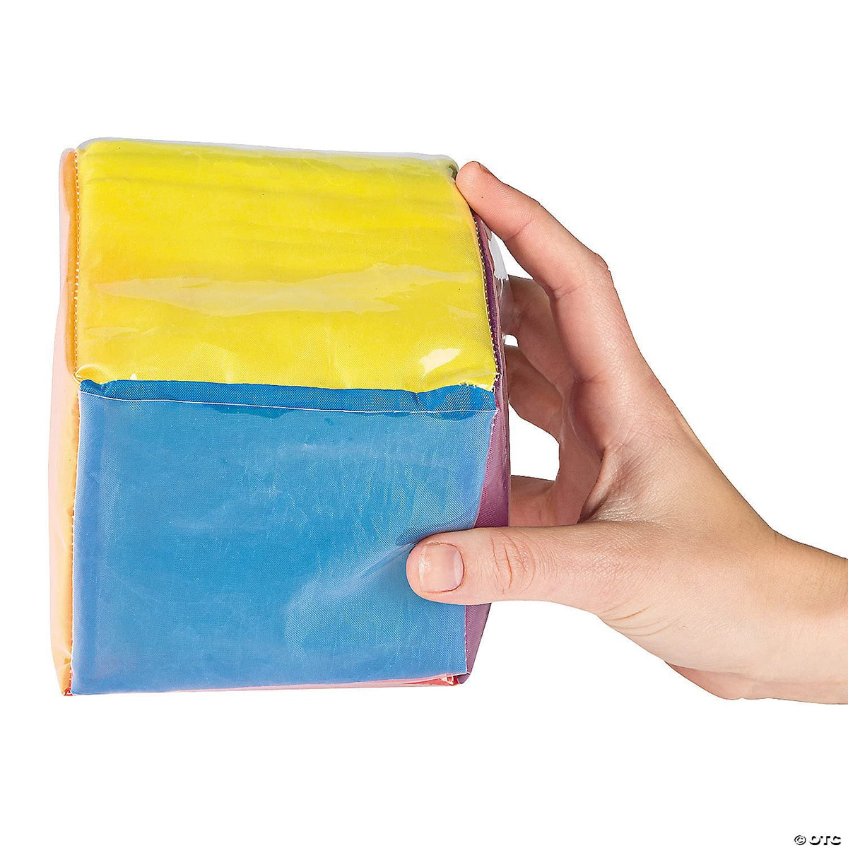 Foam Dice with Pockets - 1 Cube - Classroom Teacher Supplies, Preschool and Learning Activities