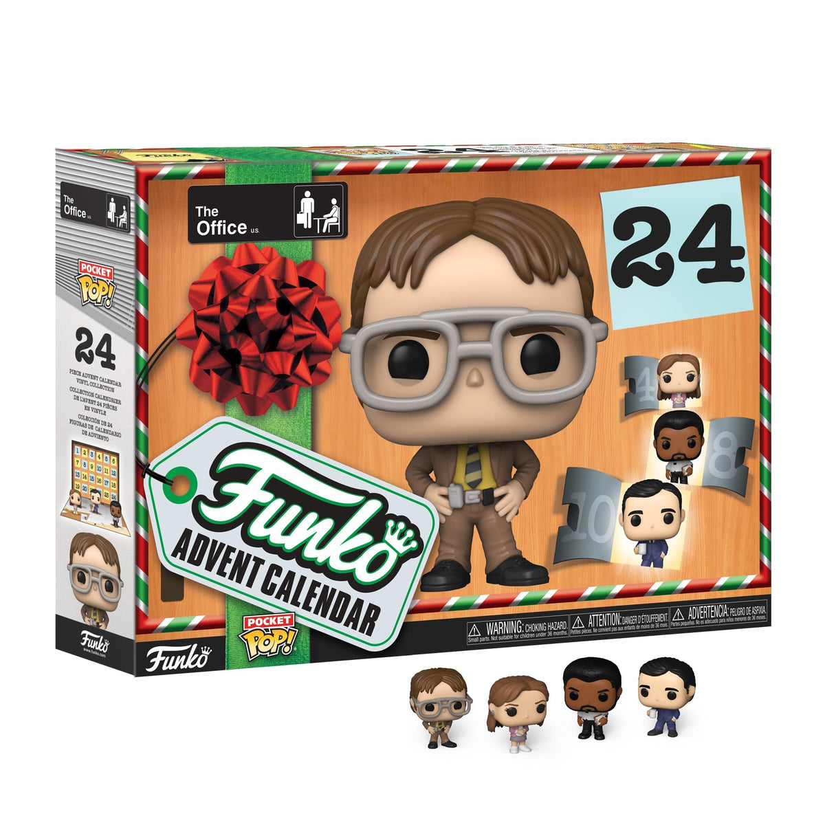 Funko Pop! Advent Calendar: The Office - Michael Scott - 24 Days of Surprises - Collectible Vinyl Mini Figures - Mystery Box - Gift Idea - Holiday Present for Girls, Boys & Kids - Christmas Countdown