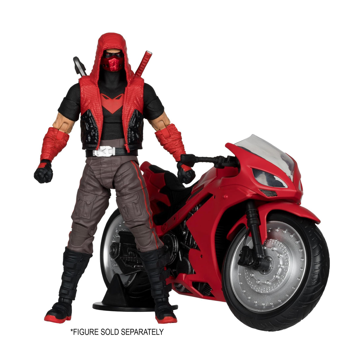 McFarlane Toys - DC Multiverse Red Hood's Sportsbike (Red Hood: Outlaw) Vehicle